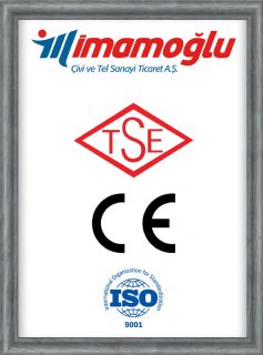 TSE - CE - ISO9001